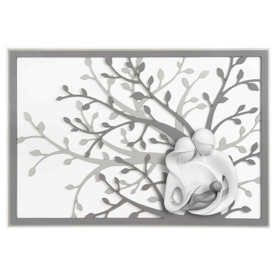 Bongelli preziosi capoletto moderno sacra famiglia 105x72 capezzale grigio