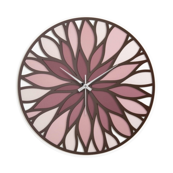 Orologio da parete mosaico rosso bongelli preziosi tondo