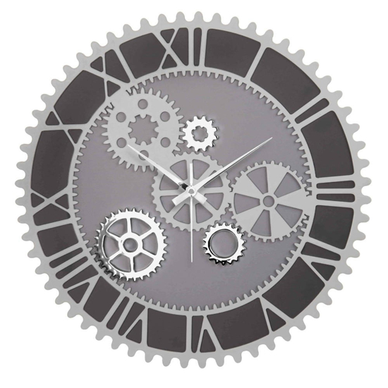 Orologio da muro ingranaggi grigio bongelli preziosi