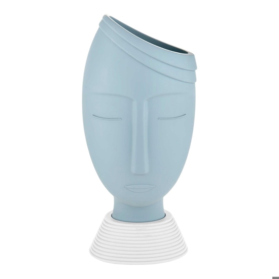 Bongelli preziosi soprammobile vaso testa uomo h32 carta da zucchero