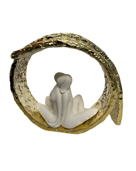 Bongelli preziosi bomboniera coppia vortice oro