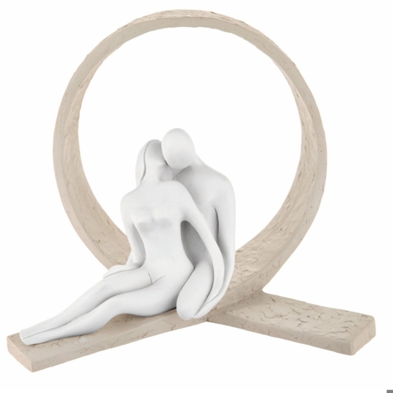 Bomboniera per matrimonio scultura innamorati nocciola bongelli preziosi