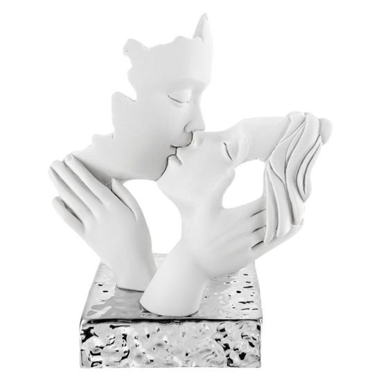 Bomboniera matrimonio statuetta coppia argento bongelli preziosi