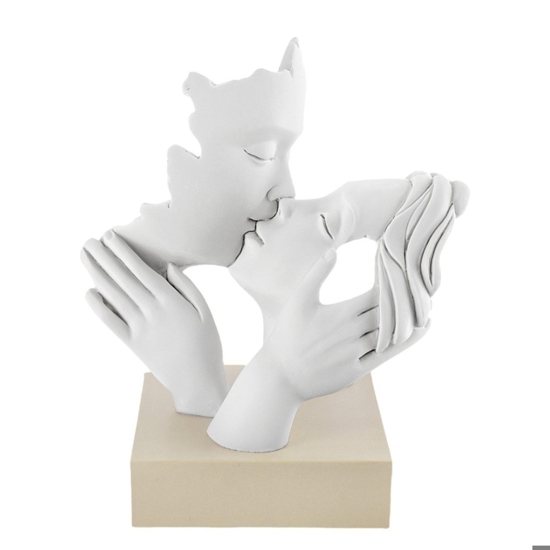Scultura bomboniera per matrimonio innamorati nocciola bongelli preziosi