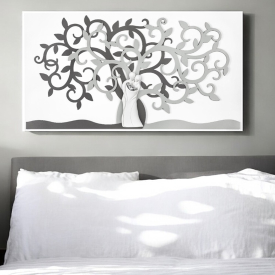 Quadro per camera da letto 80x43 sacra famiglia bongelli