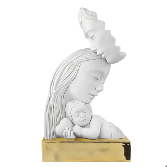 Soprammobile scultura famiglia base oro bongelli preziosi