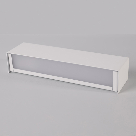 Applique bianco rettangolare moderna led 11w 3000k