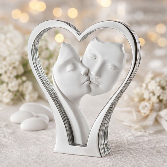 Bomboniera per matrimonio cuore argento bongelli preziosi
