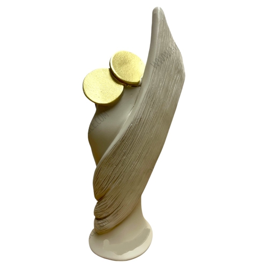 Statuina presepe di natale bongelli preziosi natività h16 nocciola