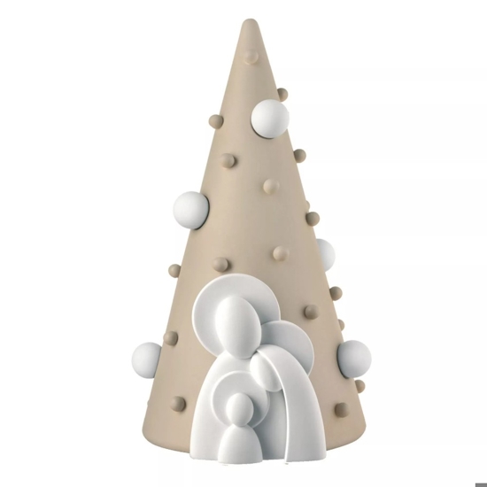 Presepino di natale h15 statuina natività nocciola bongelli preziosi