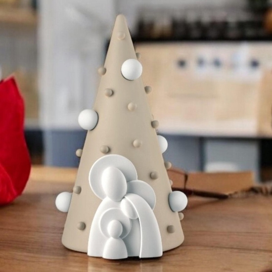 Presepino di natale h15 statuina natività nocciola bongelli preziosi