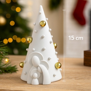 Statuetta presepe albero di natale h15 oro bongelli preziosi