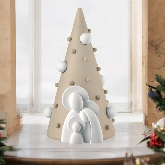Presepe statuetta h30 albero natale nocciola bongelli preziosi