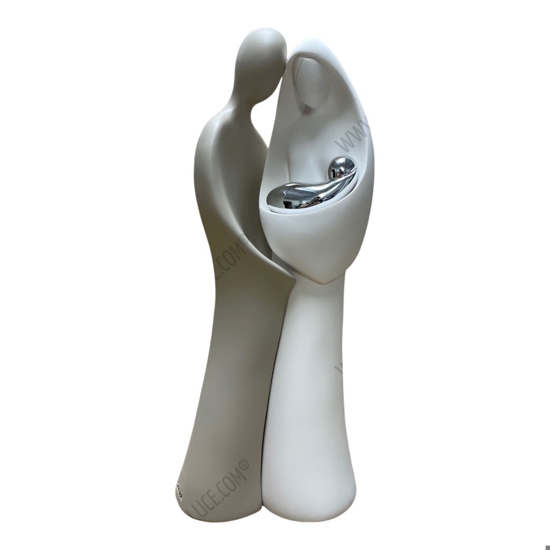 Bongelli preziosi statuina 26cm presepe di natale moderno natività nocciola