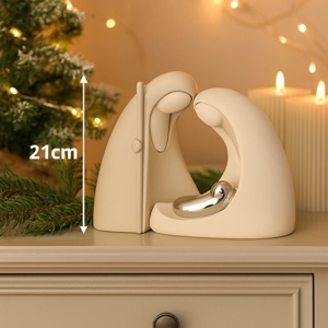 Presepe moderno statuina h21 nocciola bongelli preziosi