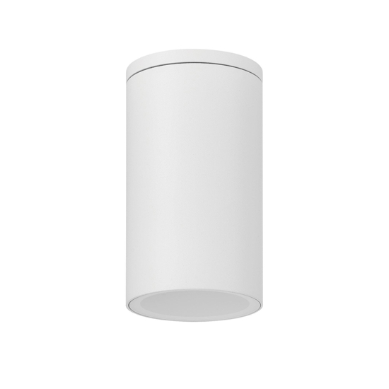 Faretto per esterno bianco cilindro da soffitto