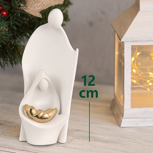 Bongelli preziosi presepe di natale oro h12 statuina nativita