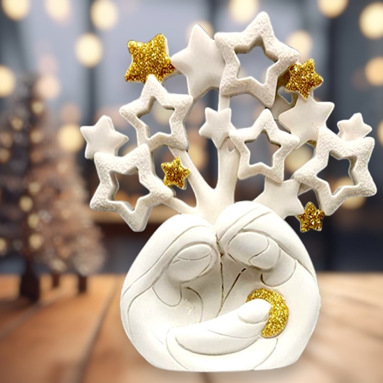 Presepe di natale oro h12 statuina nativita bongelli preziosi
