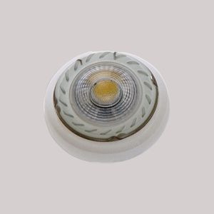 Isyluce faretto in gesso da incasso rotondo per controsoffitto