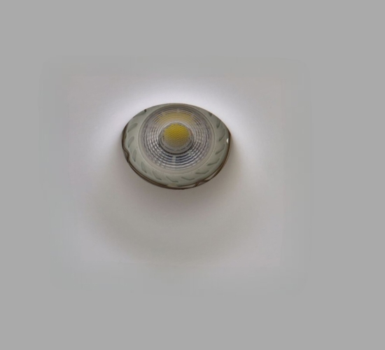 Isyluce faretto di gesso tondo da incasso per soffitto cartongesso