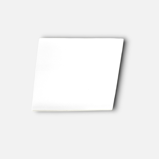 Isyluce faretto quadrato  di gesso da incasso con vetro
