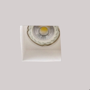 Isyluce faretto quadrato di gesso da incasso per controsoffitto