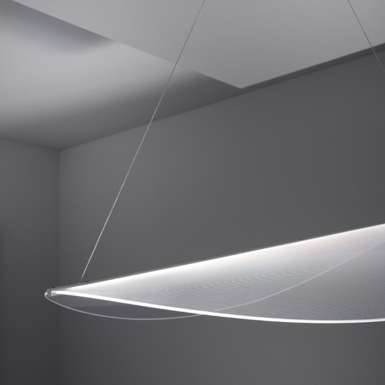 Diphy stilnovo lampadario moderno led 54w dimmerabile dali 3000k