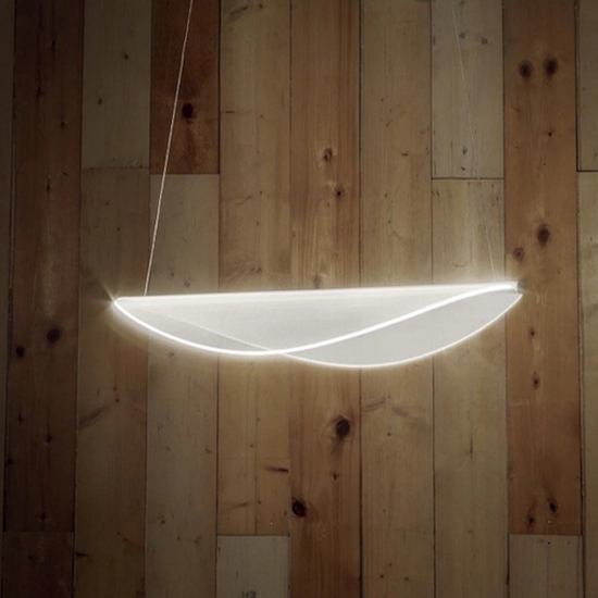 Diphy stilnovo lampadario moderno led 54w dimmerabile dali 3000k