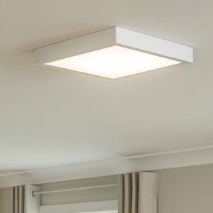Plafoniera grande linea light box led bianca quadrata 43w 4000k