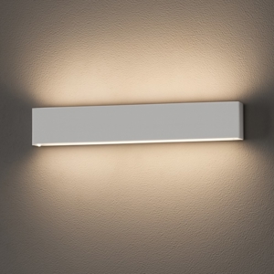 Applique led 28w 3000k bi emissione box w2 linea light bianco