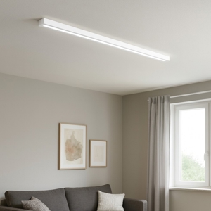 Linea light box sb plafoniera rettangolare led 26w 3000k bianca