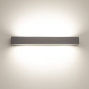 Applique led 41w 4000k linea light bi emissione cemento