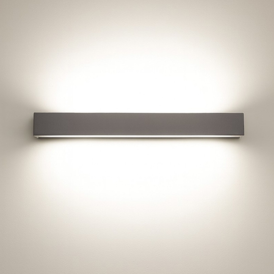 Applique led 41w 4000k linea light bi emissione cemento