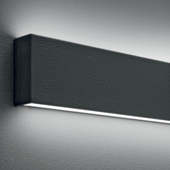 Applique led 41w 4000k linea light bi emissione cemento
