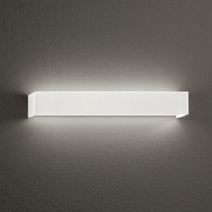 Applique lampada da parete led 14w 3000k rummo bianca perenz