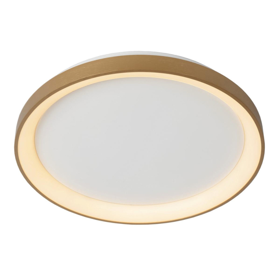 Plafoniera rotonda per soggiorno led 38w 2700k dimmerabile moderna