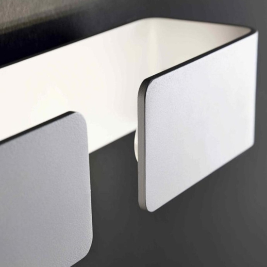 Isyluce applique led 20w 3000k design moderno bianco