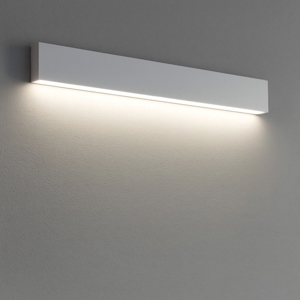 Linea light box w1 applique led bianca 28w 3000k moderna mono emissione