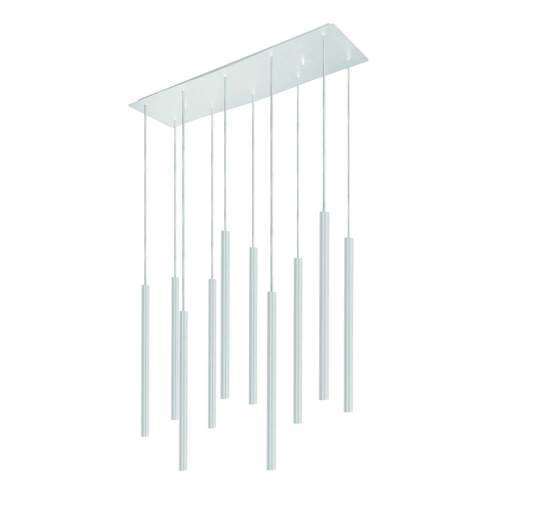 Lampadario per tavolo soggiorno moderno bianco