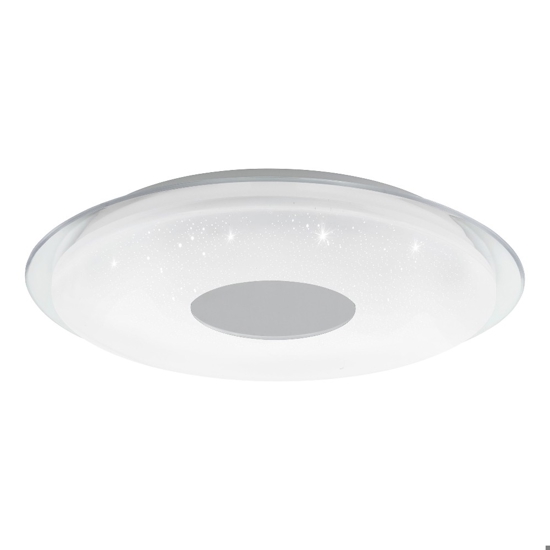 Lanciano z eglo plafoniera moderna 56cm led da 2700k a 6500k tondo