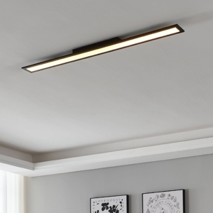 Eglo salobrena plafoniera led 2700k-6500k nera dimmerabile con app smart