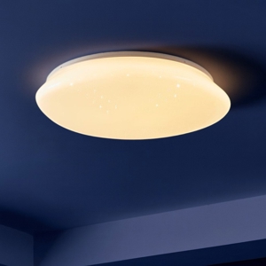 Sileras z eglo plafoniera moderna smart dimmerabile led rgb cct da 2700k a 6500k