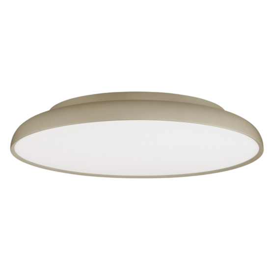 Plafoniera moderna champagne 45cm led cct dimmerabile
