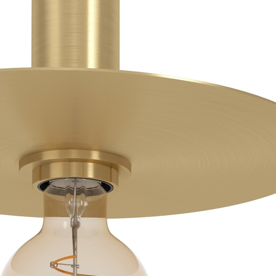 Escandell eglo lampadario da cucina minimal 3 luci colore oro