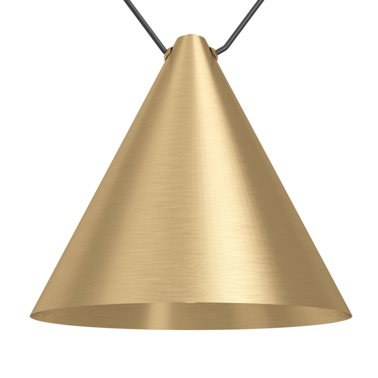 Lampadario moderno per soggiorno oro ottone eglo narices