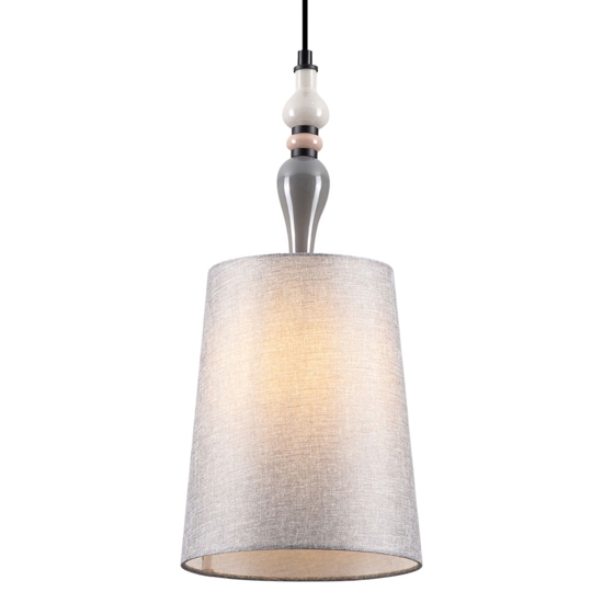 Lampada a sospensione di tessuto ceramica per camera da letto
