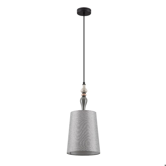 Lampada a sospensione di tessuto ceramica per camera da letto