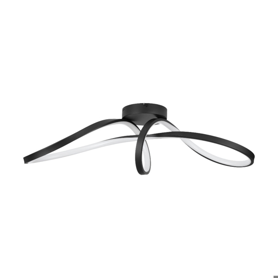Calarossa z eglo plafoniera led con controllo remoto rgb 2700k a 6500k
