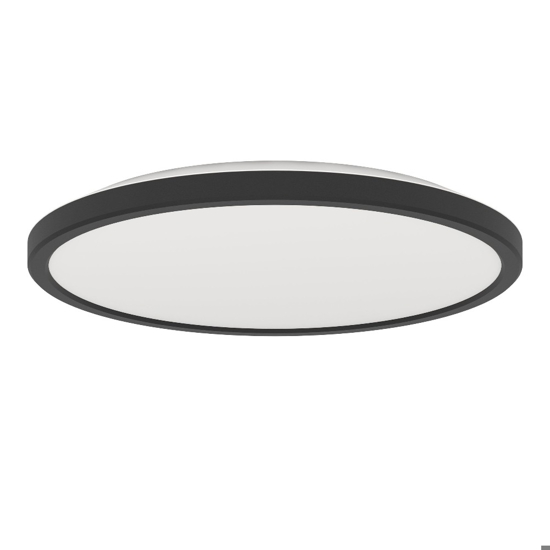 Rovito z eglo plafoniera tonda da bagno moderno led rgb 2700k a 6500k ip44