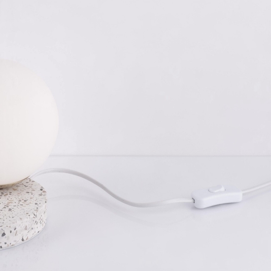 Lampade da comodino marmo grigio